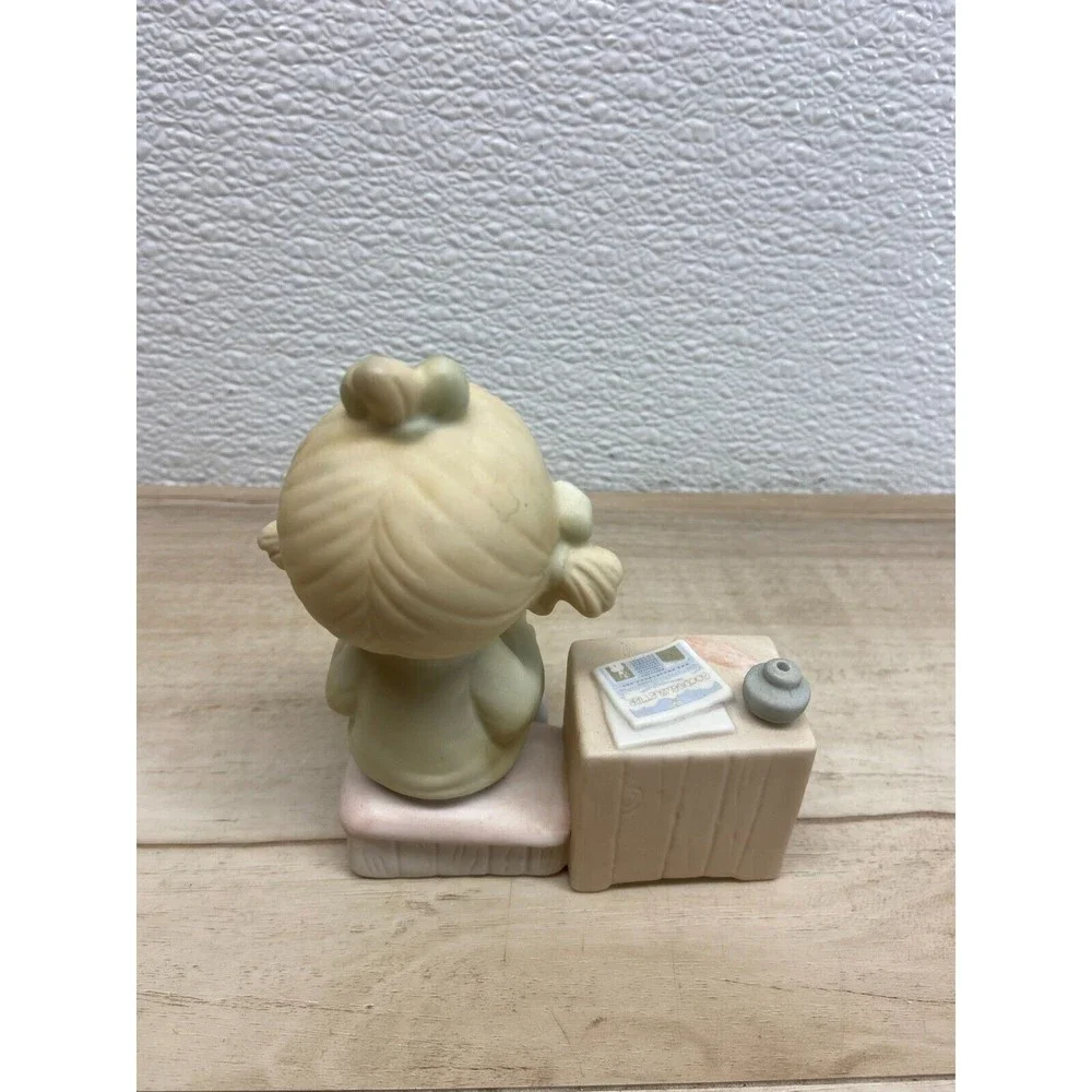 Vtg 1983 Enesco Precious Moments Join On The Blessings Porcelain Figurine